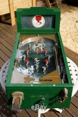 Flipperless Pinball machine Bagatelle Hoopers Automatics vintage very rare 1930