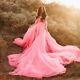 Flying Evening Gown Charming Watermelon Pink Off Shoulder Tulle Prom Party Gown