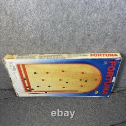 Fortuna Vintage Bagatelle Game Wooden Pinball-Style Retro Arcade