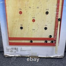 Fortuna Vintage Bagatelle Game Wooden Pinball-Style Retro Arcade