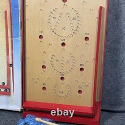 Fortuna Vintage Bagatelle Game Wooden Pinball-Style Retro Arcade
