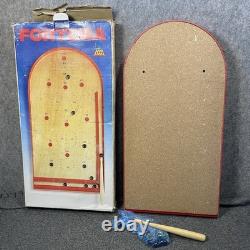 Fortuna Vintage Bagatelle Game Wooden Pinball-Style Retro Arcade