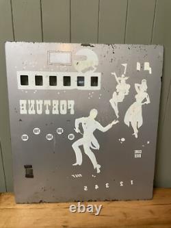 Fortune By Recel S A (Of Spain) Pinball Back Flash 1976