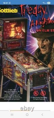 Freddys a nightmare on elm stPinball Machine