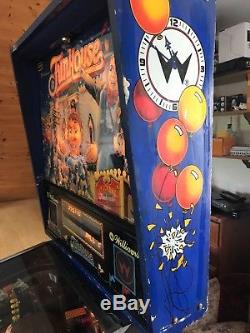 FunHouse Pinball Machine By Williams 1990 Amazing Machine, Great Condition