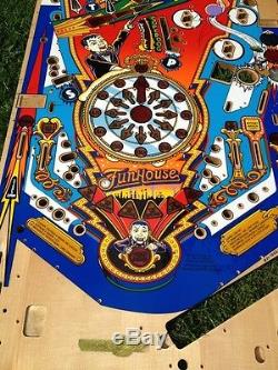 Funhouse pinball machine NEW playfield