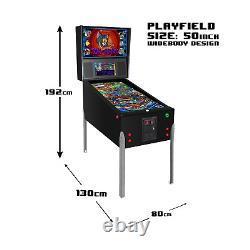 GAMECADE PINCADE 3-IN-1 4K VIRTUAL PINBALL MACHINE withTRUFEELT VIBRATION KIT