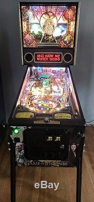 Game of thrones pinball machine. Home use only many mods Stern