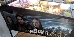 Game of thrones pinball machine. Home use only many mods Stern