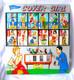 Genuine 1960s Gottlieb Cover Girl Pinball Back Glass/plexiglass 50cms X 56cms