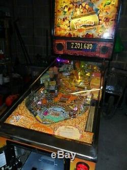 Gorgeous 1994 Williams Flinstones Pinball machine in truly stunning condition