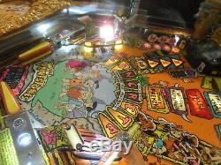 Gorgeous 1994 Williams Flinstones Pinball machine in truly stunning condition
