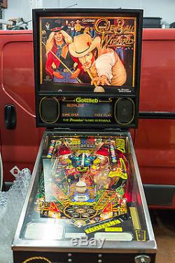 Gottlieb Cue Ball Wizard Pinball Machine Pool Snooker Theme Complete with Manual