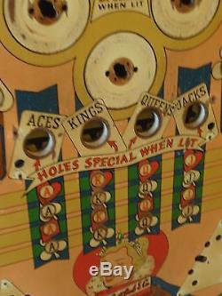 Gottlieb Kings And Queens 1965 Pinball Machine Playfield Great Americana Pop Art