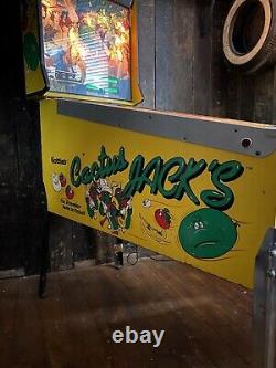 Gottlieb Pinball Machine Cactus Jacks 1991