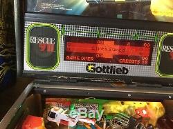Gottlieb Rescue 911 pinball machine