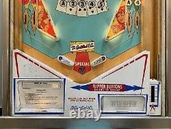 Gottlieb Spin A Card Pinball Machine 1969 Fully Working Nice Condition