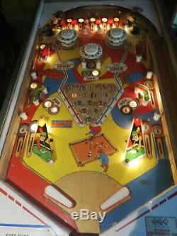 Gottlieb Sure Shot Pinball Machine original 1976
