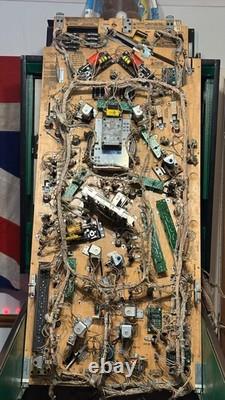 Gottlieb Tee'd Off pinball machine. Topper. Pin2DMD. Invisiglass. Teed off