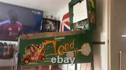 Gottlieb Tee'd Off pinball machine. Topper. Pin2DMD. Invisiglass. Teed off