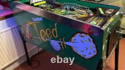 Gottlieb Tee'd Off pinball machine. Topper. Pin2DMD. Invisiglass. Teed off