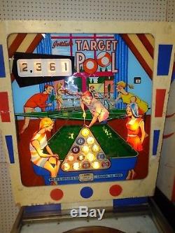 Gottlieb target pool pinball machine
