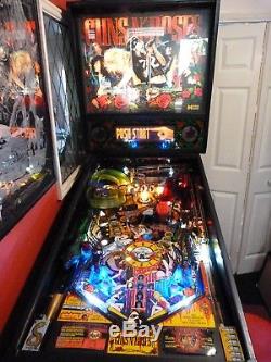 Guns N' Roses Pinball Machine With Extras Guns N Roses