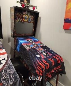 Guns and Rose pinball cover Stern GnR cover JJP Stern jersey jack pin ball
