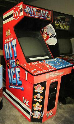HIT the ICE ARCADE MACHINE by WILLIAMS 1990 (Excellent Condition) RARE