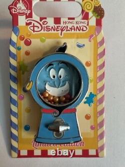 HKDL Gum Ball Machine 2020 Aladdin Genie LE 400 Disney Pin (B)