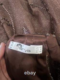 Halter neck pink prom dress /occasion dress