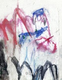 Hand Painted Original Abstract Acrylic 11x14 Canvas Painting, Holly Hammond
