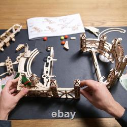 Harry Potter Quidditch Pinball Machine 3D Wooden Puzzles for Adults, Wooden Mo