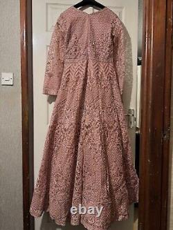 Heavily Embroidered Long Dress