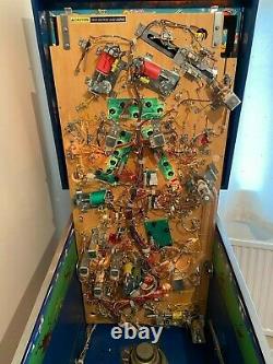 Immaculate restored collectors quality Earthshaker coin op pinball machine