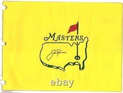 Jack Nicklaus Autographed Undated Masters Flag Fanatics Authentic Certified
