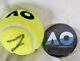 Jannik Sinner Signed Australian Open Tennis Ball With Coa Plus Pin + Ball Holder