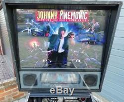 Johnny Mnemonic Arcade Pinball Machine