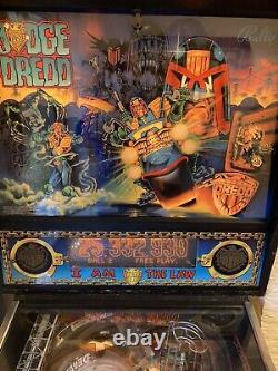 Judge Dredd Pinball Machine 1993