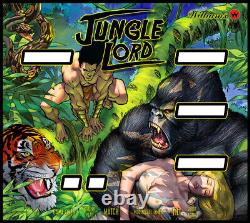 Jungle Lord Pinball Novelty Alternate Translite