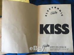 KISS Germany (ss) Pinball Machine Bally 1978 Lp 33