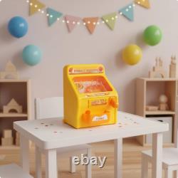 Kids Arcade Pinball Toy Cute Creature Theme Tabletop Marble Shooter