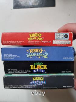 Kirby's Dream Land 1, Pinball Land + Block Ball Nintendo Gameboy Ukv Games