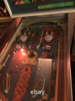 Knockout Pinball Fully Operational Has Battle Scars On Cabinet