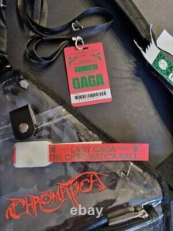 Lady Gaga Chromatica Ball VIP Bag Lanyard Towel Pins Lollipop Wristbands'22 NL