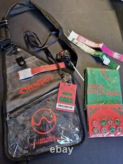 Lady Gaga Chromatica Ball VIP Bag Lanyard Towel Pins Lollipop Wristbands'22 NL