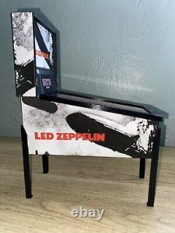 Large 1/8 Scale Replica Led Zeppelin Pinball Machine Scale Model Keepsake