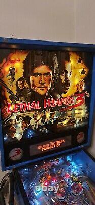 Lethal Weapon 3 Pinball Machine Fully Working
