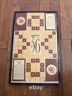 Lindstrom's Airways Pinball Game withBingo 36 Bagatelle Games Lindstrom 1934 Game