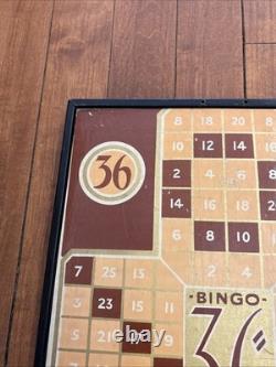 Lindstrom's Airways Pinball Game withBingo 36 Bagatelle Games Lindstrom 1934 Game